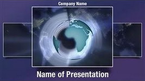 Air Traffic PowerPoint Video Template Backgrounds - DigitalOfficePro #01148V