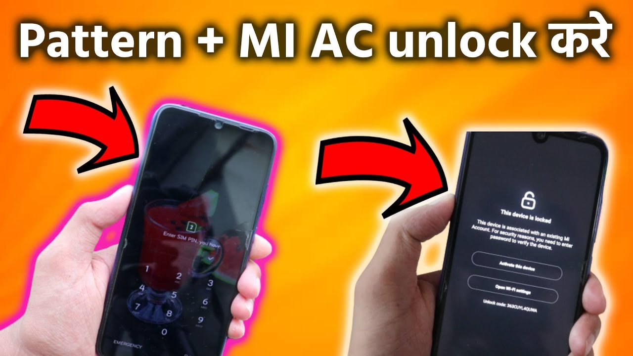 1000% Working / Remove Pattern Unlock + Mi Account Without Data Loss In Any Mi Devices !