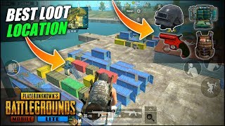 Best secret high loot location in PUBG MOBILE LITE  | FLARE GUN secret location screenshot 5