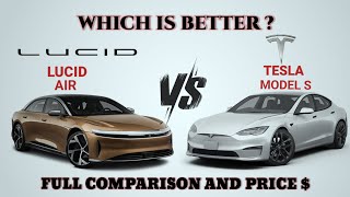 2024 Lucid Air vs 2024 Tesla Model S | Lucid vs Tesla | Which is better