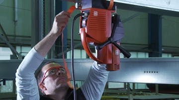 Core drilling with FEIN: vertical and over head use