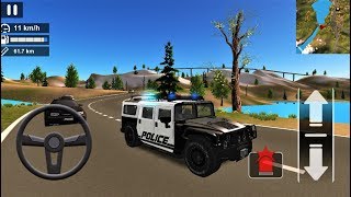 Police Car Offroad Driving Simulator - Polis Arabası Dağda Görevde - Android GamePlay FHD screenshot 4