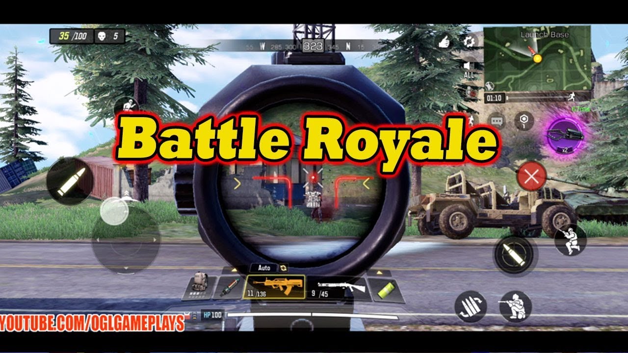 Call of Duty Mobile - Battle Royale - Ninja Class - Gameplay #2 ANDROID IOS - 