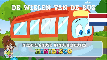 DE WIELEN VAN DE BUS | Kinderliedjes | Liedjes voor Peuters en Kleuters | Minidisco