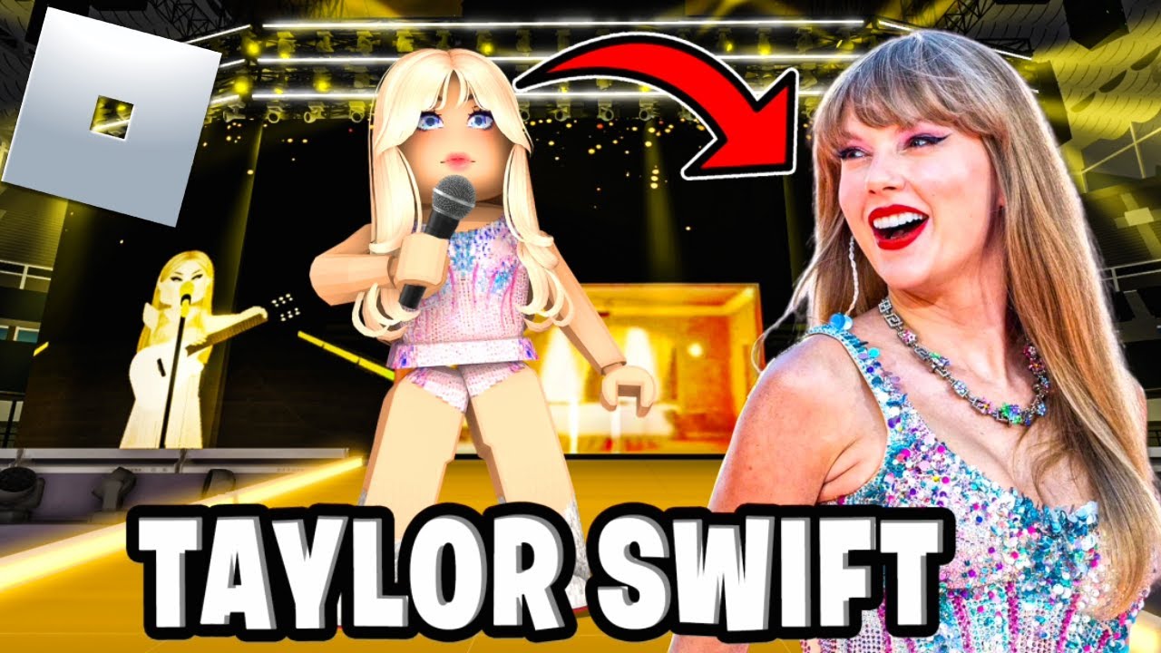 😱 PESQUISEI TAYLOR SWIFT NO ROBLOX - YouTube