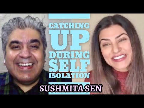 Sushmita Sen interview with Rajeev Masand | Dubbing during lockdown | Family