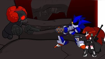 FNF Expurgation But It’s Tricky vs Mecha Sonic And Tactie