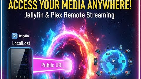 Access JELLYFIN GLOBALLY (or any LOCALHOST website)
