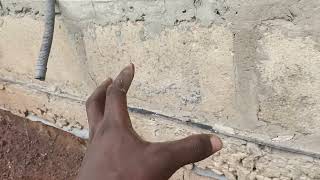 How to prevent rising damp on your exterior walls - Building in Ghana