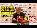 ENTREVISTA RENATO GAÚCHO - FLAMENGO 0X4 INTERNACIONAL - BRASILEIRÃO.