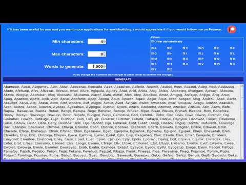 Random word generator 2.0.0 Guide and Download