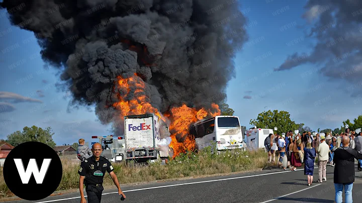 Tragic Moments Of Car Crashes Caught On Camera Driver Overtakes Police At 125mph