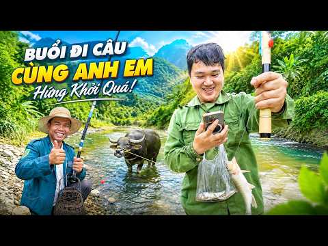 Trải Nghiệm Cùng A Cường Với Anh Em Đi Câu Cá Suối Kết Quả Ngoài Sức Mong Đợi.