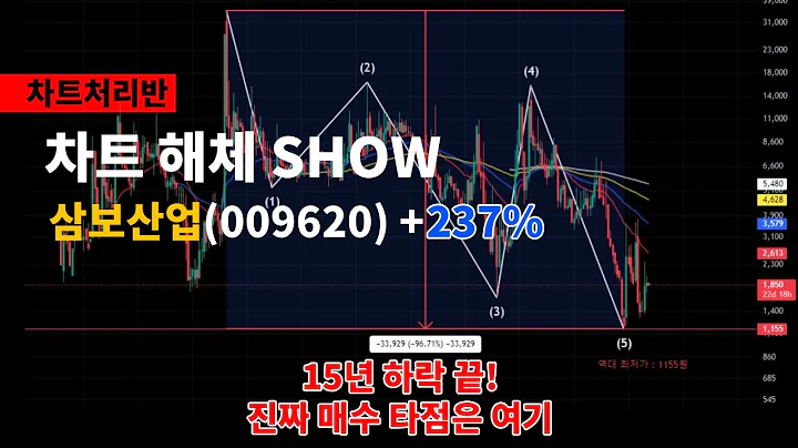❗❗ 차 트 해 체 S H O W (30) ❗❗  삼보산업(009620) 관점 업데이트