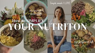 What I eat in a week as a Naturaopthic Doctor// How to simplify your nutrition