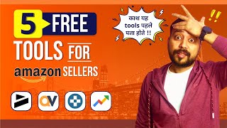 🔥 5 FREE & BEST Amazon FBA Chrome Extension & Software Tools For Amazon Sellers (2024) (HINDI) screenshot 3