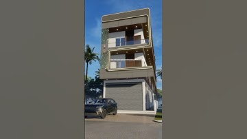 20’X100’ Commercial Building Design #shorts