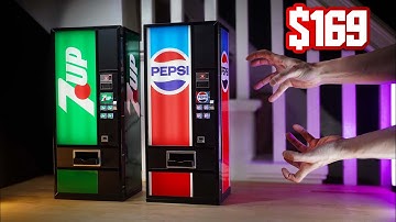 These Vending Machines are 1:4 Scale and SO COOL!