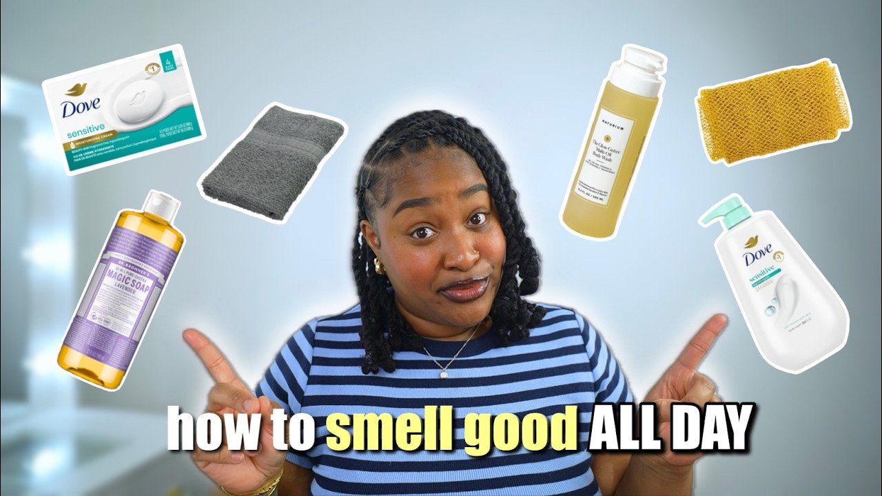 How to Smell Good All Day | My Step-by-Step Shower Routine for Women ...