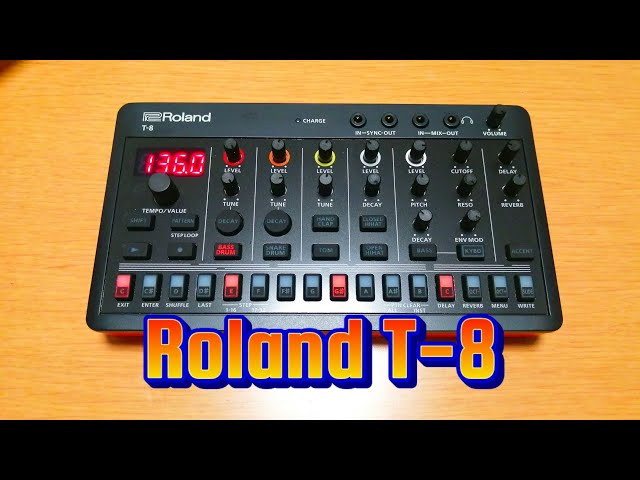 Playing Around with the Roland T-8! (Drunk) - YouTube