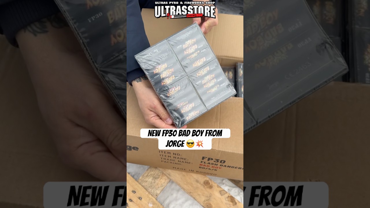 FP30 Bad Boy Jorge 2G 😱🧨 Polenböller Flash Banger