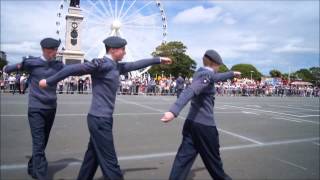 335 (Saltash) Sqn Air Training Corps Continuity Drill Display Armed Forces Day 2013