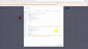 Dialogflow webhook call failed error