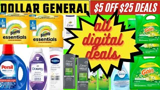 Dollar General 5\/25 deals all digital coupons