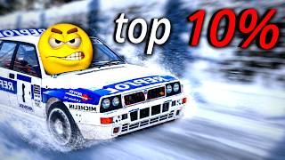 Can I Reach Top 10% on HARDEST Rally Ever?