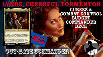 Lynde, Cheerful Tormentor | Curses & Combat Control | Commander | EDH | Budget | Cut-Rate Commander