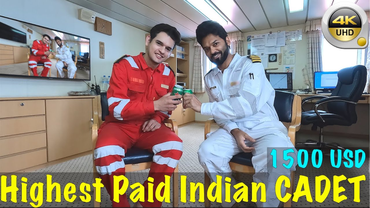 Highest PAID Indian Deck Cadet | ShipSailorSunil