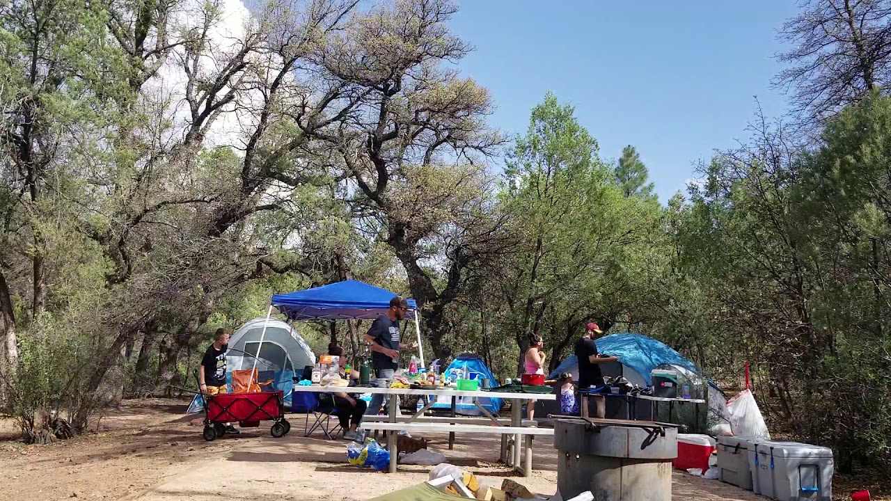 Camping haigler creek developed site 2 dinner time YouTube