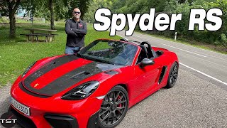 Why The Spyder RS is Porsche's Best Factory Boxster Ever (And Why I Don't Want One) - TheSmokingTire