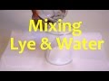 What Happens When Lye is Mixed with Water - Experiment