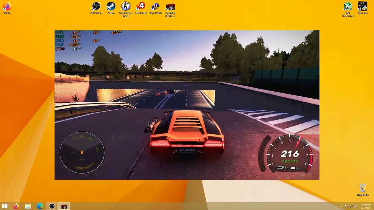 Crashday Redline Edition / Lenovo ThinkCentre M83 / HD6450 / 8GB DDR3