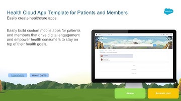 Health Cloud App Template for Patients and Members