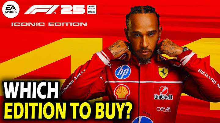F1 25 - Standard vs Iconic Which Edition Should you Buy?