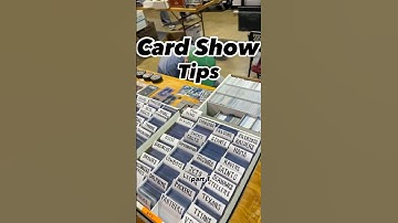 Card Show Quick Tips 2024 #sportscards #sportscardsinvesting #sportscardshow