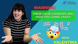 🔴 WATCH OUT for these FALSE COGNATES in Spanish / 🇪🇸 Grammar 101