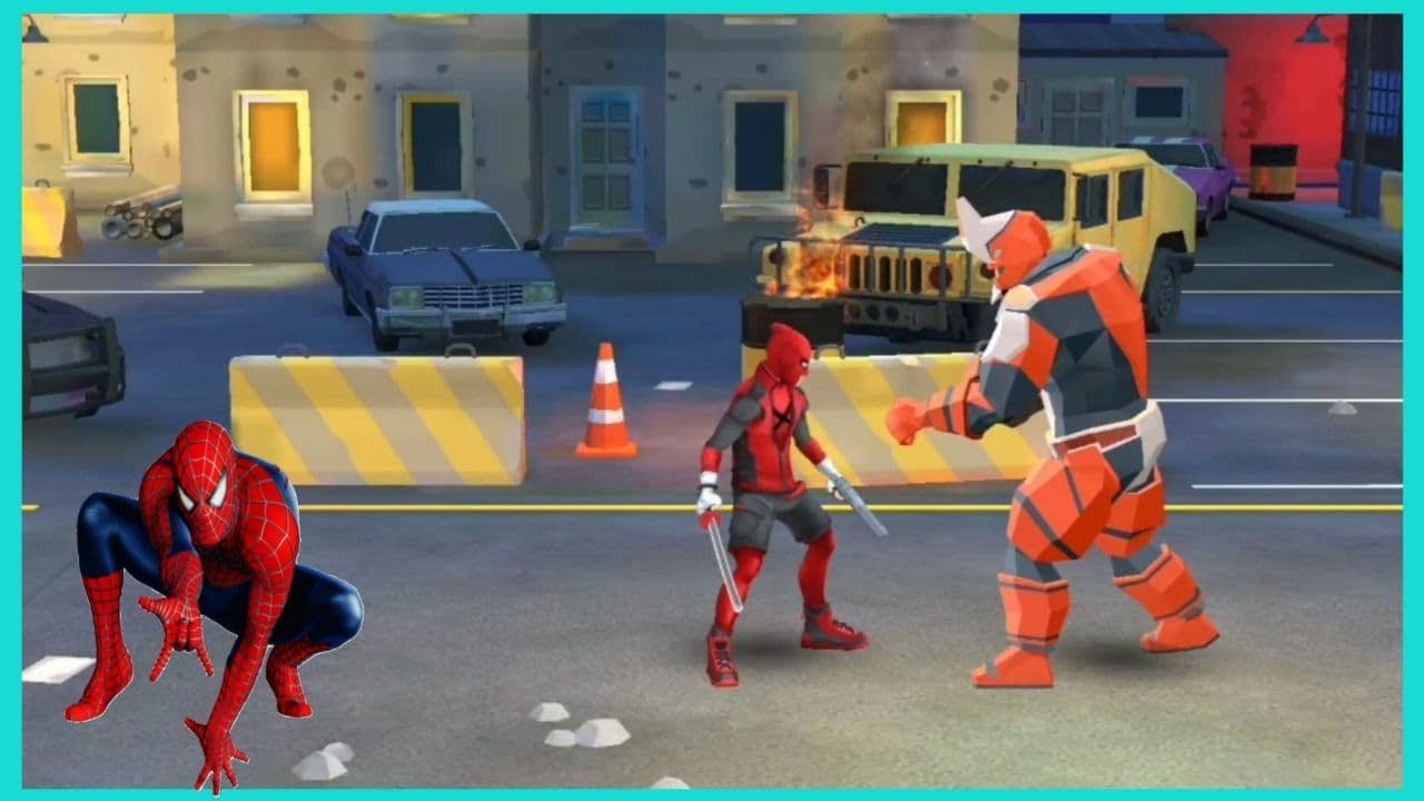 Amazing Shadow Hero City figther Gameplay