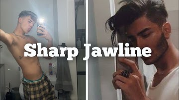 how to get a sharp jawline (without mewing)