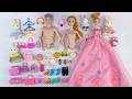 21 Minutes Satisfying with Unboxing Barbie Family Playset, Doll Dressup Set Toys ASMR | Review Toys
