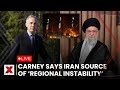 LIVE: Carney Says Iran &#39;Source of Regional Instability&#39; | Announces Russia Sanctions | NewsX World