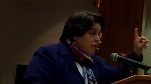 Maria Libby opens public safety forum