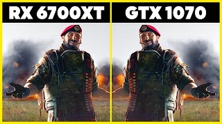 RX 6700XT VS GTX 1070 Gaming Benchmarks l 2K l 4K