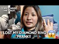 I lost my diamond ring prank she made me put my hand inside toilet 