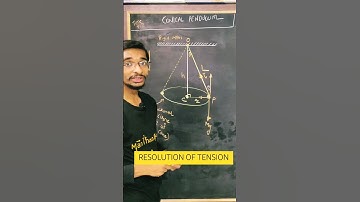 resolution of tension #viral #tension #physics #neet #jee circular motion #learning   @GyanFreedom