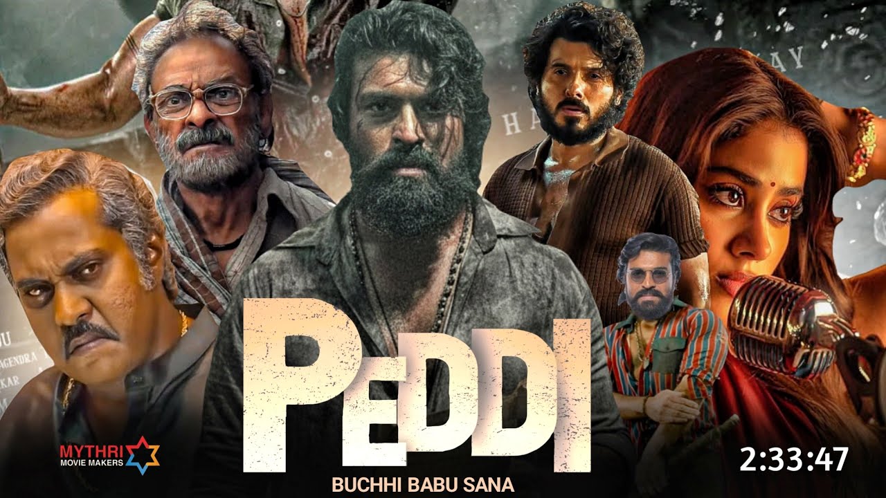 Peddi Full Movie Hindi Dubbed 2026 New Release Date|Ram Charan|Buchi Babu Sana|Janhvi Kapoor