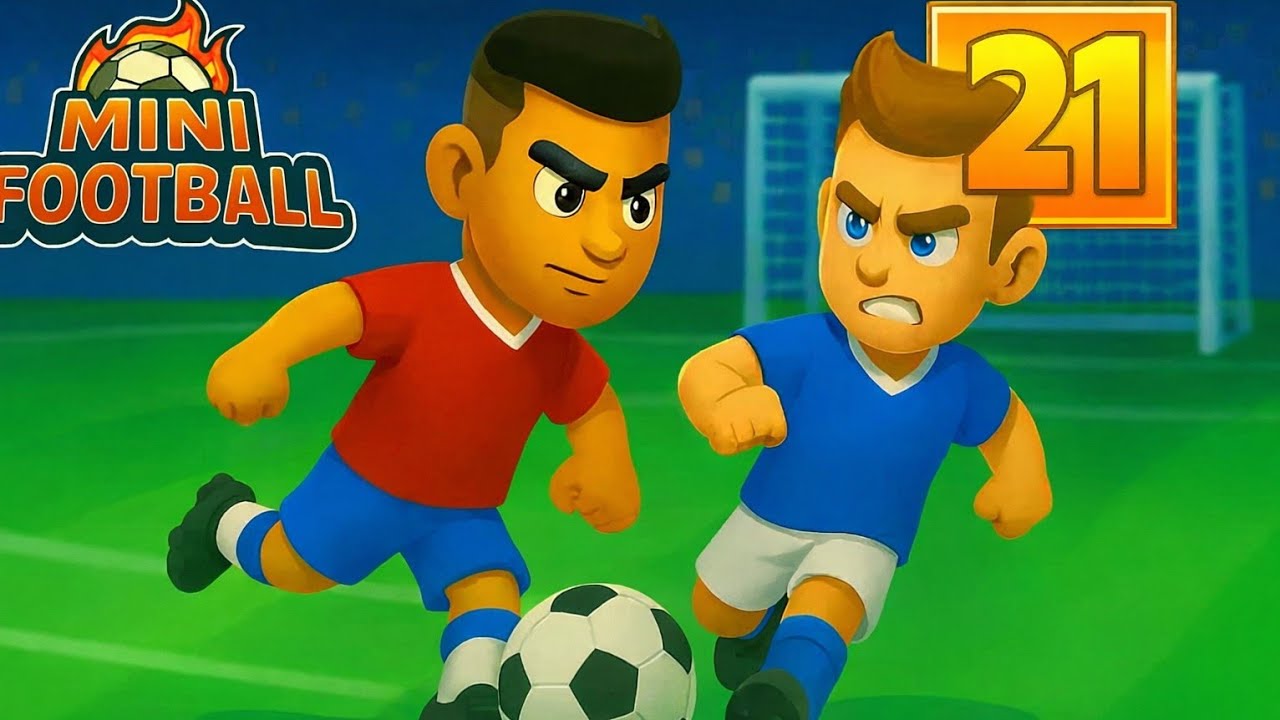 MINI FOOTBALL | MOBILE GAME | ONLINE GAMES | PART 21 | I DIDN'T HAVE MY GLASSES ON👓 (NO BRAG) 