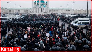 Fierce Protests In Tatarstan, Novosibirsk, Ufa Residents Of St. Petersburg, Samara Also Joined This